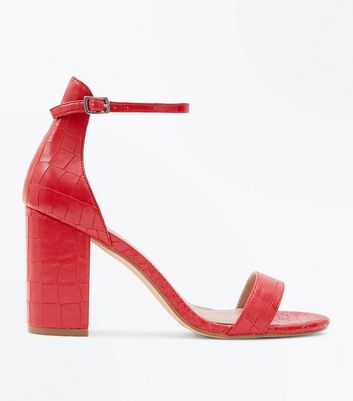 Red croc sandals new arrivals