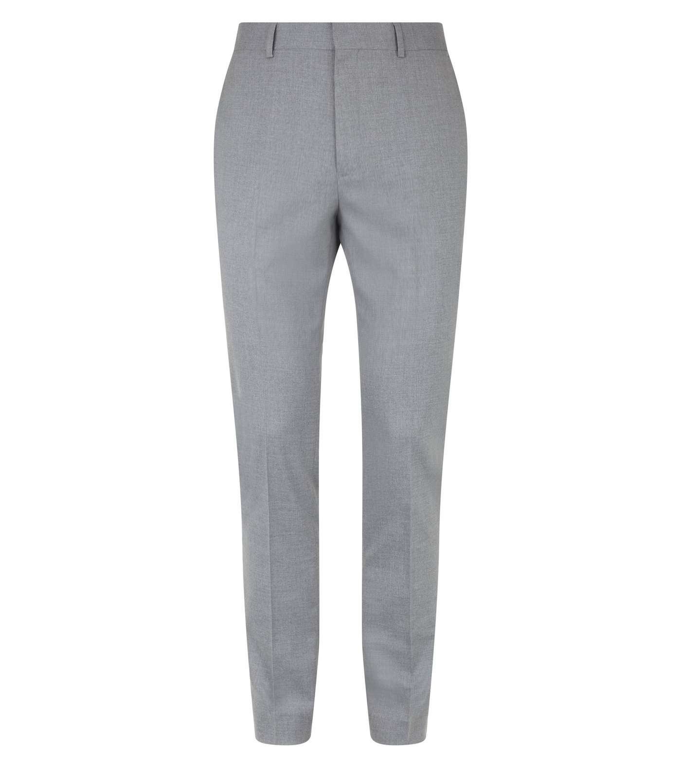 Grey Skinny Trousers Image 4