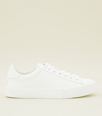 Girls White Chunky Sole Trainers | New Look