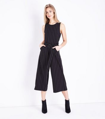 new look pinstripe jumpsuit
