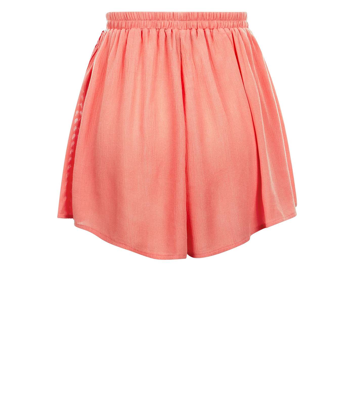 Coral Neon Ladder Insert Side Beach Shorts  Image 5