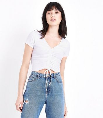 ruched t shirt