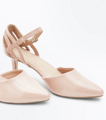 Wide Fit Nude Comfort Flex Patent 