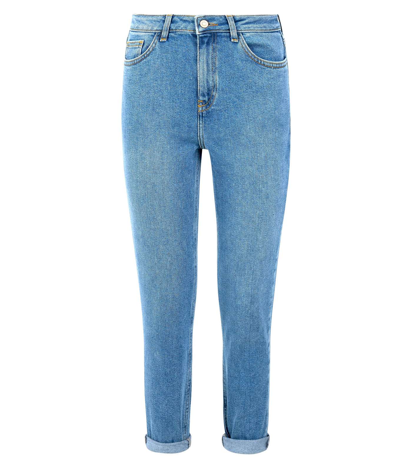 Blue Relaxed Skinny Leyla Jeans Image 4