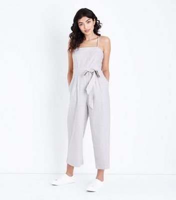 New look white jumpsuit online