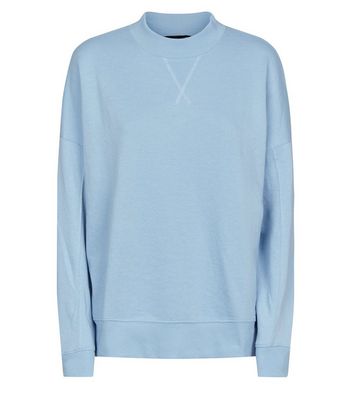 pale blue sweatshirt womens