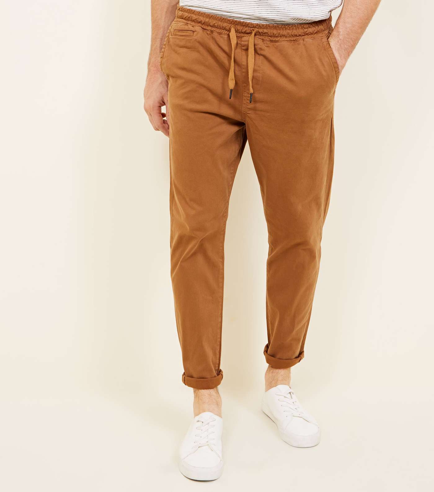 Light Brown Drawstring Trouser