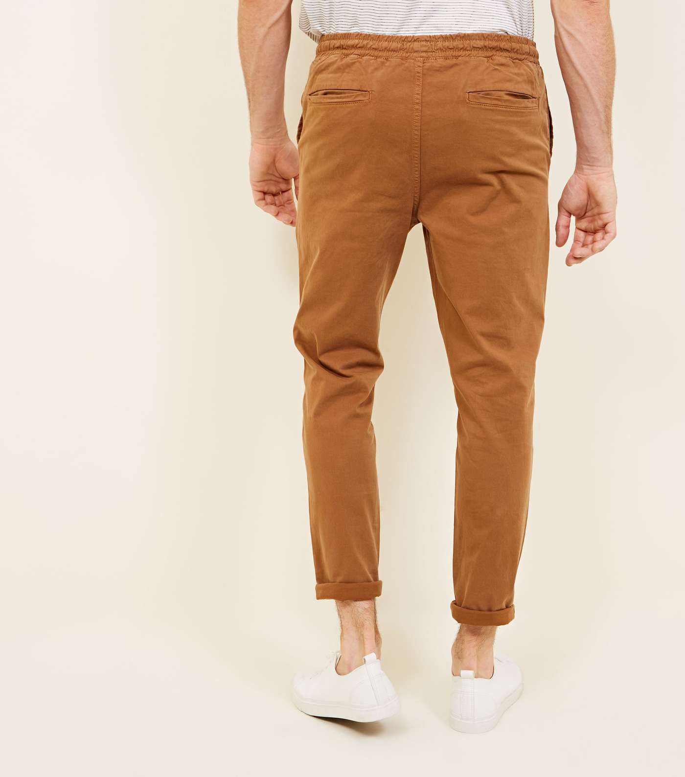Light Brown Drawstring Trouser Image 3