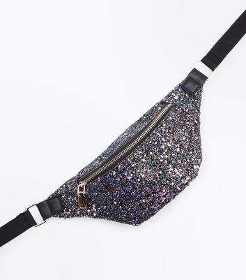 glitter bum bag