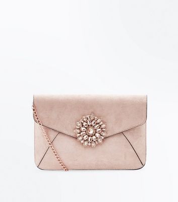 tan clutch bag new look