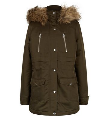 girls khaki jacket