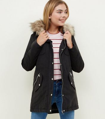 girls winter coats new look