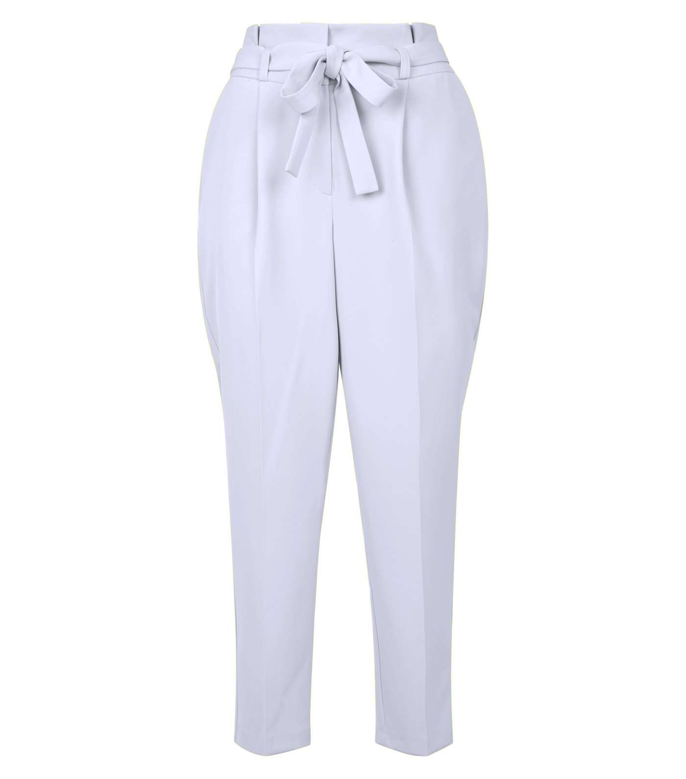 Lilac Paperbag Tapered Trousers Image 4