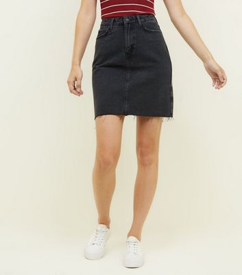new look tall denim skirt