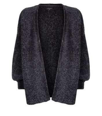 Women's chenille cardigan