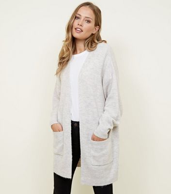 new look longline cardigan