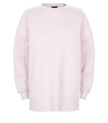 new look pink sweatshirt