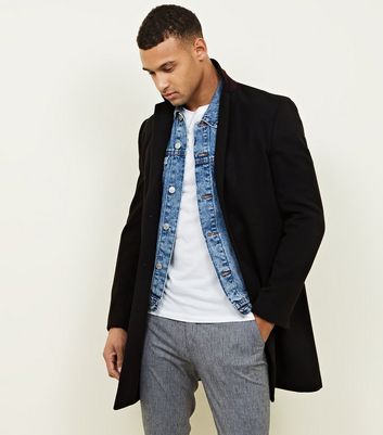 black overcoats men