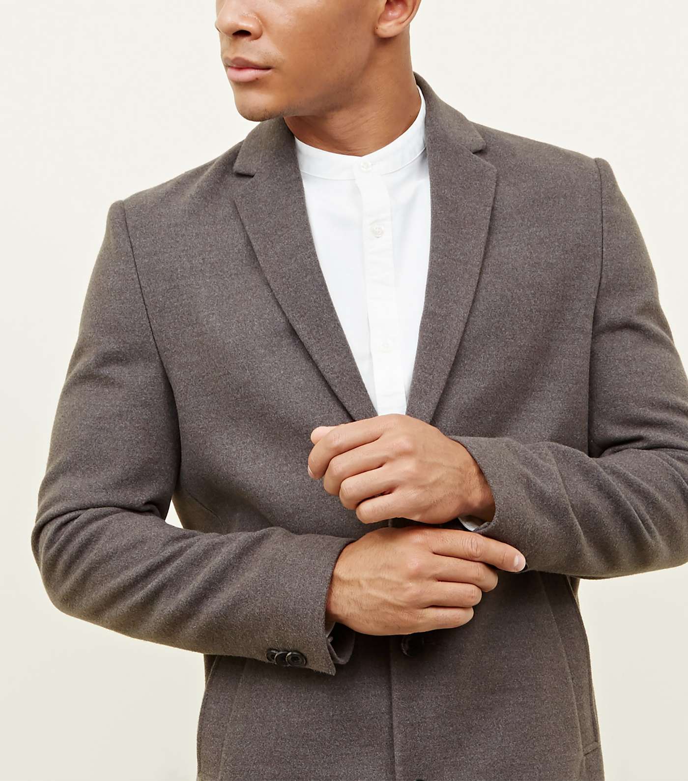 Grey Overcoat Image 5