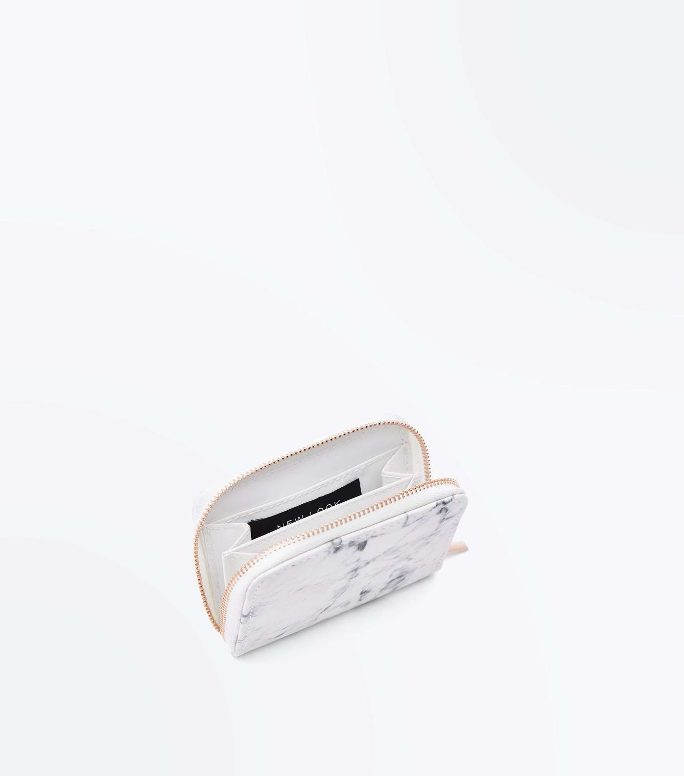 White Marble Effect Card Holder Image 2