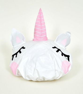 unicorn shower cap