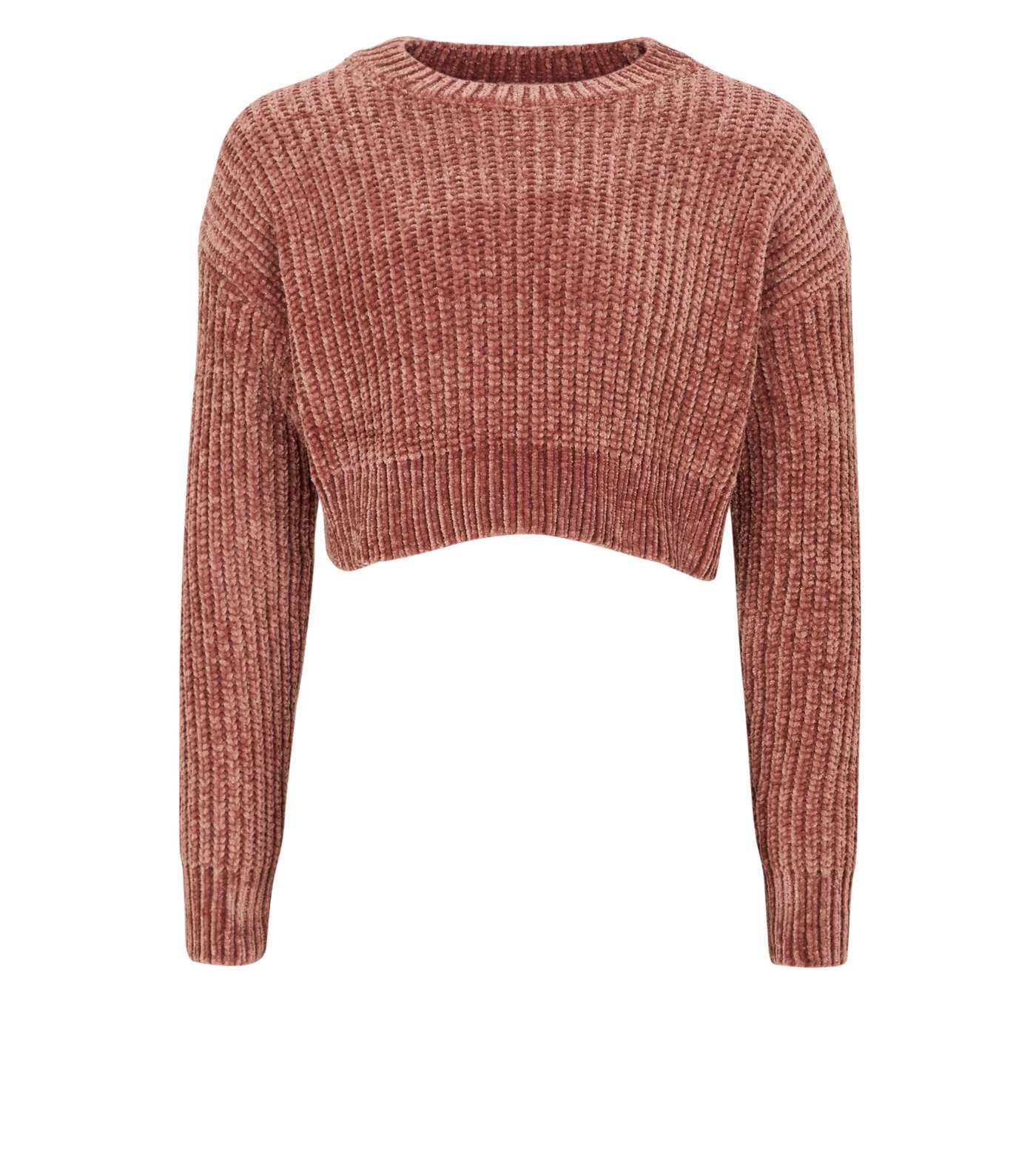 Girls Coral Chenille Jumper  Image 4