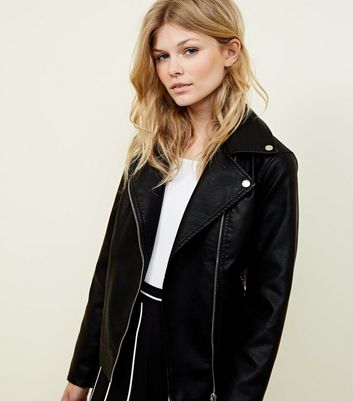 new look faux leather jacket