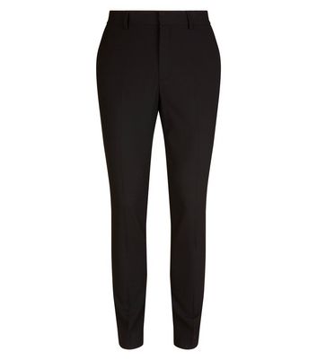 black super skinny trousers mens