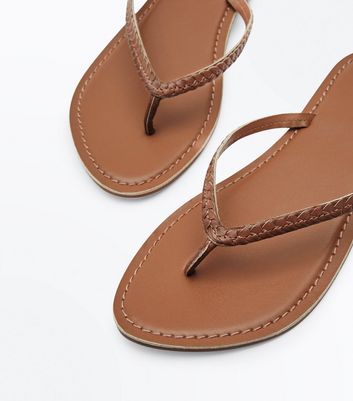 Mens Flip Flops Cork Footbed Comfort Beach Leather Strap Classic Gizeh Thong  Sandals With Arch Support