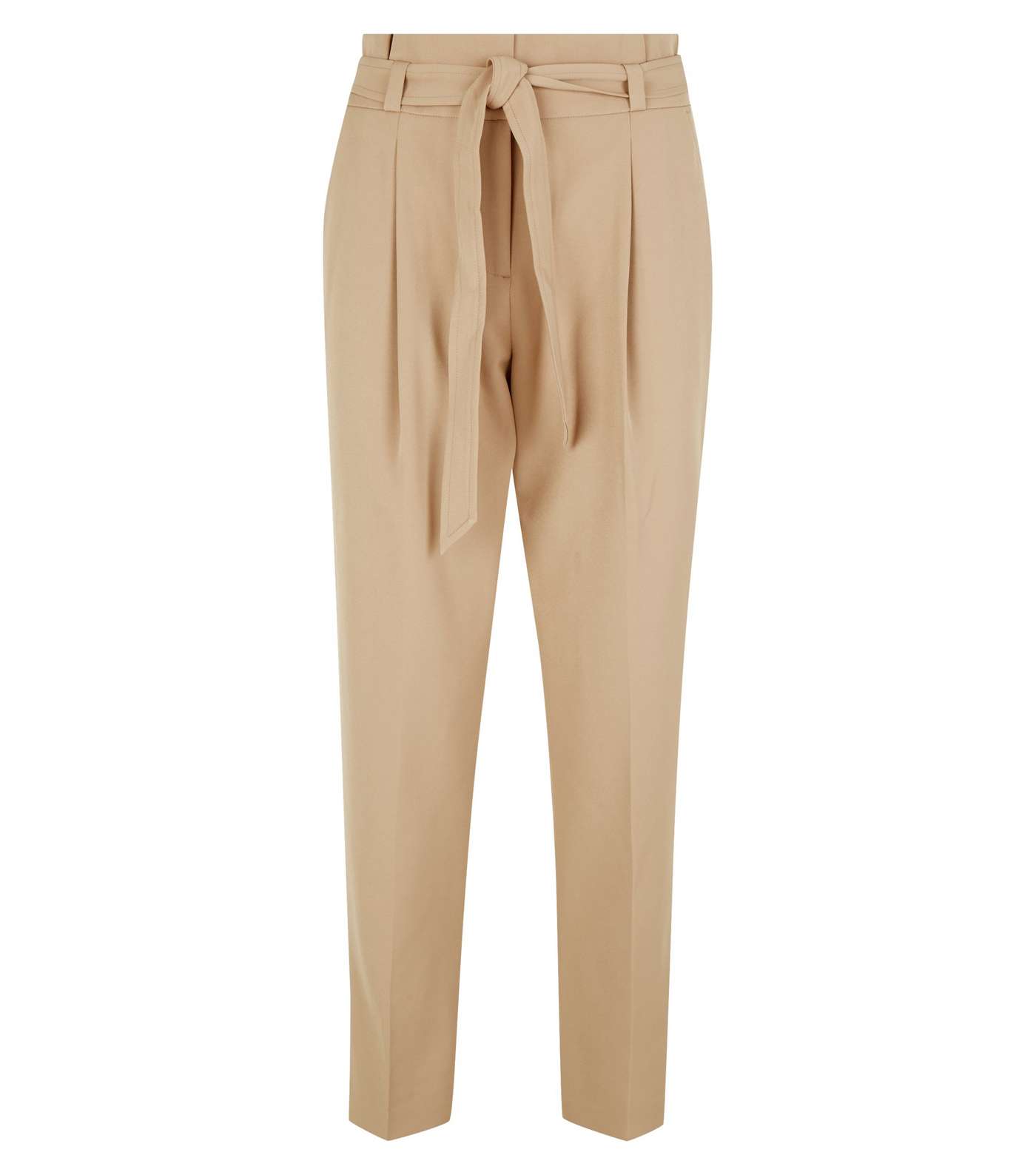 Camel Tie Paperbag Trousers Image 4