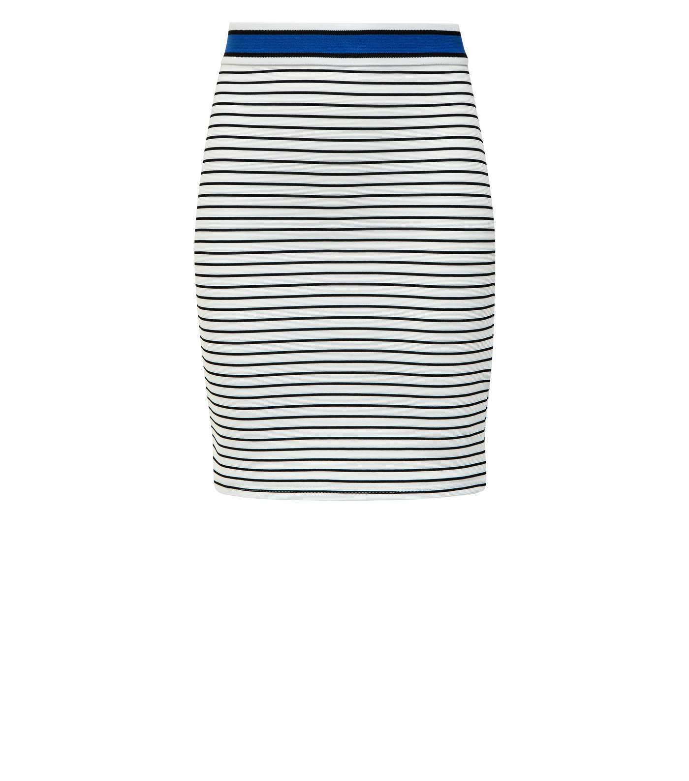 Girls White Stripe Tube Skirt Image 4
