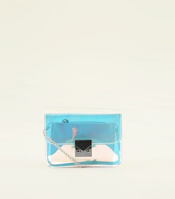 turquoise bag new look