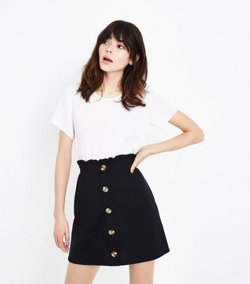 paper bag skirt new look