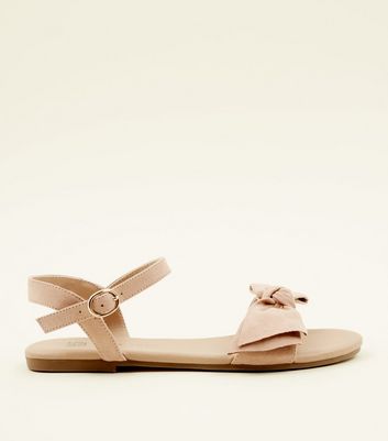 girls cream sandals