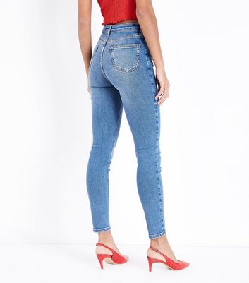 new look super skinny high waisted jeans