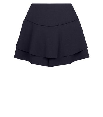 Black skort new hot sale look