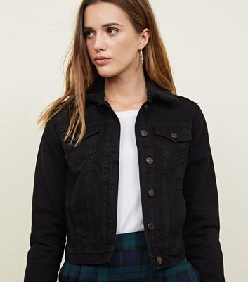 New look denim jacket clearance sale