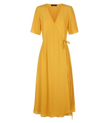 Mustard dress new top look