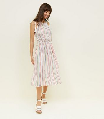 New Look Striped Midi Dress Top Sellers, 55% OFF | espirituviajero.com