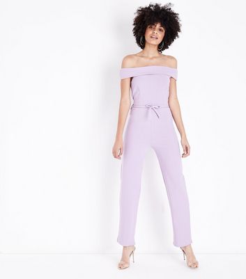 New look cheap purple jumpsuit