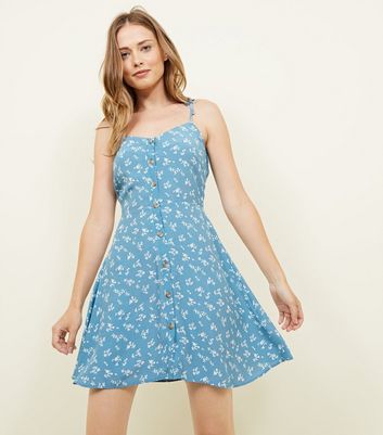 pale blue sundress