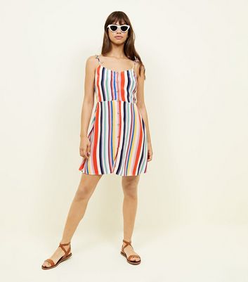 stripe sun dress