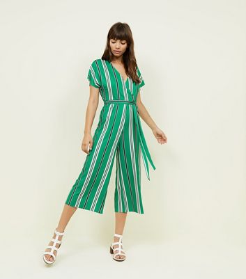 new look jumpsuit green