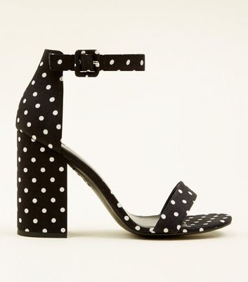 spotty heels
