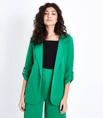 green smart jacket womens