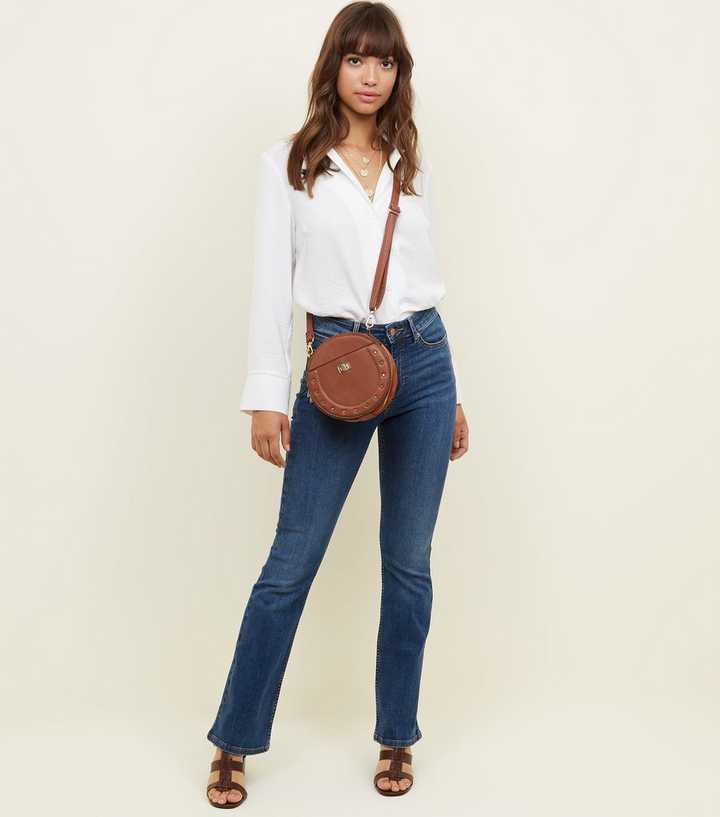 Blue Boot Cut 'Lift & Shape' Jeans