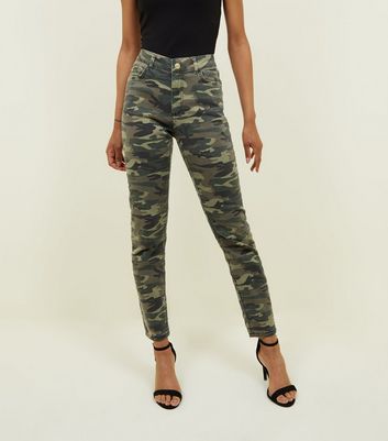 camo jeans new look
