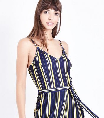 new look navy jumpsuit