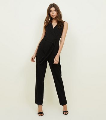 new look black jump suit