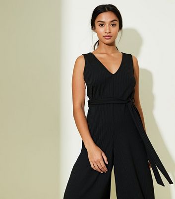 black culotte jumpsuit petite